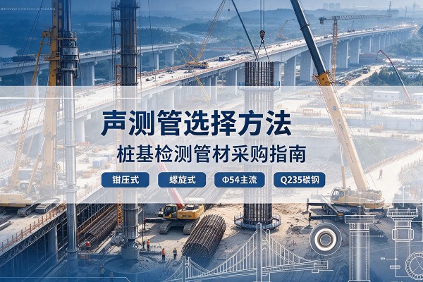 高州声测管选型标准