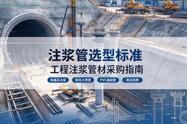 高州注浆管选型标准