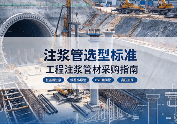 高州注浆管选型标准